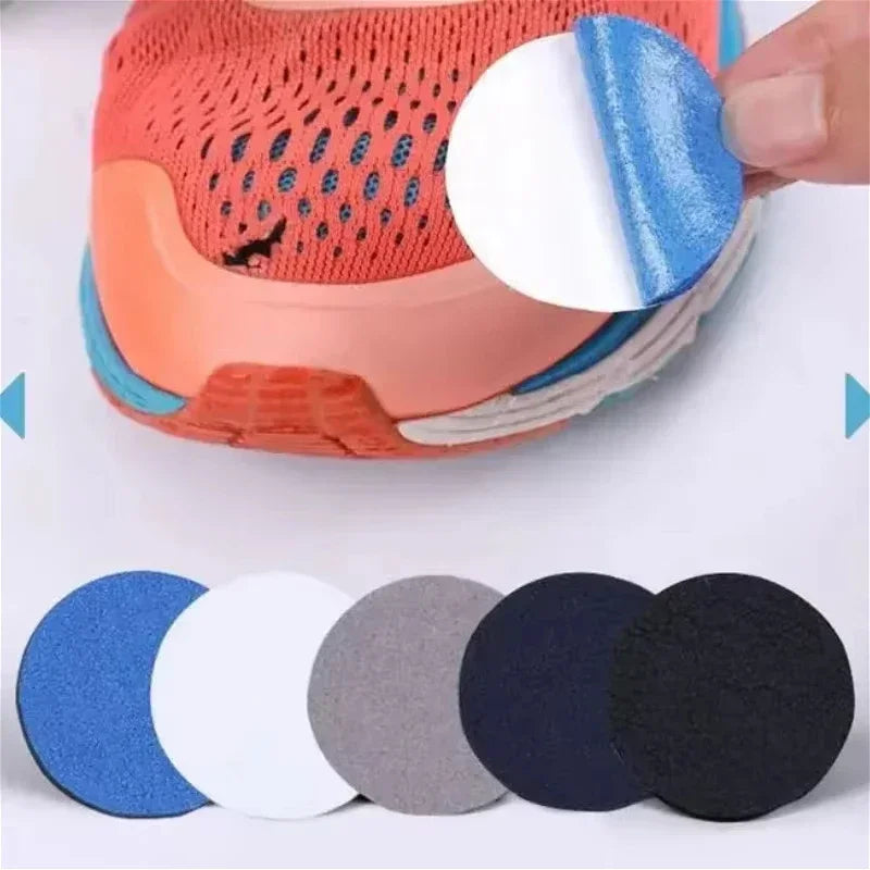 6Pcs/Set Sneakers Heel Repair Patches, Self-Adhesive Vamp & Insole Repair Stickers, Anti-Wear Heel Protector for Sports Shoes